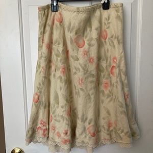 Linen skirt